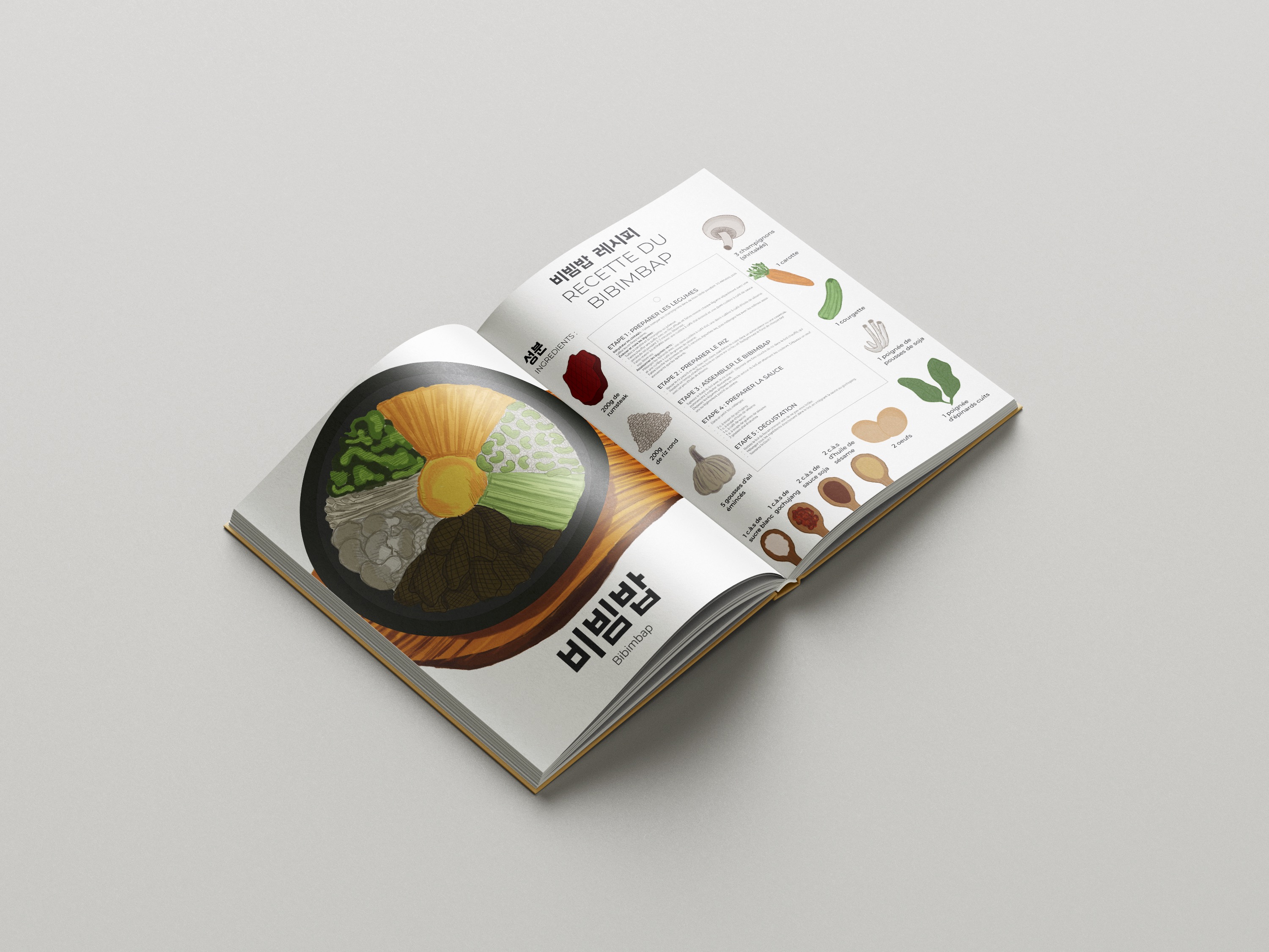 Livre de cuisine coréenne